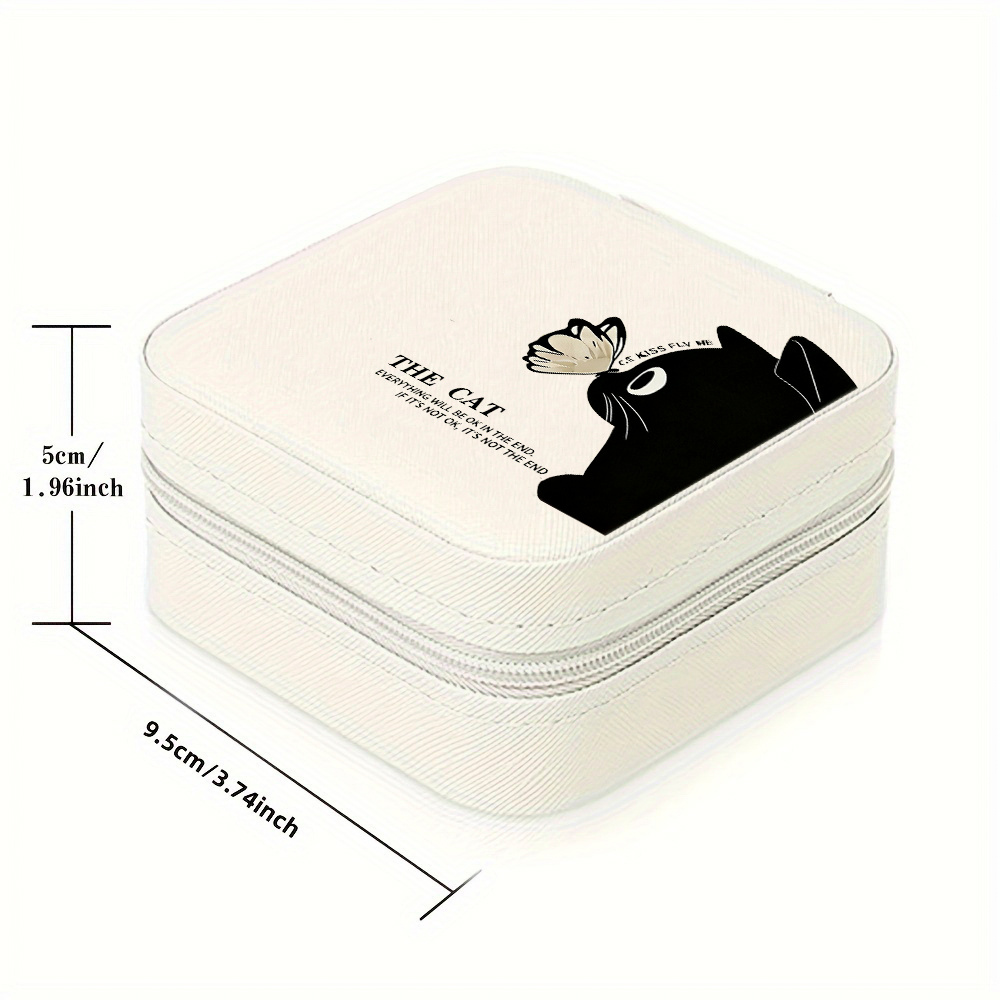 Portable Mini Travel Jewelry Box for Organizing